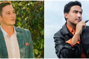 Momen 10 seleb blasteran saat momong anak, disebut hot daddy