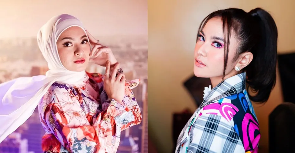 beda gaya Nathalie Holscher dan Mahalini Raharja Instagram beda gaya Nathalie Holscher dan Mahalini Raharja Instagram