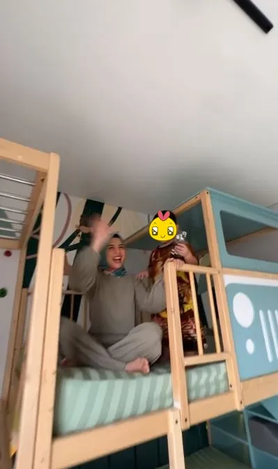 Potret kamar baru anak Tya Ariestya © Instagram Potret kamar baru anak Tya Ariestya © Instagram