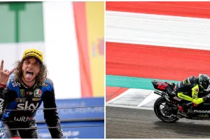 Kondisi Marco Bezzecchi, pembalap MotoGP pertama jatuh di Mandalika