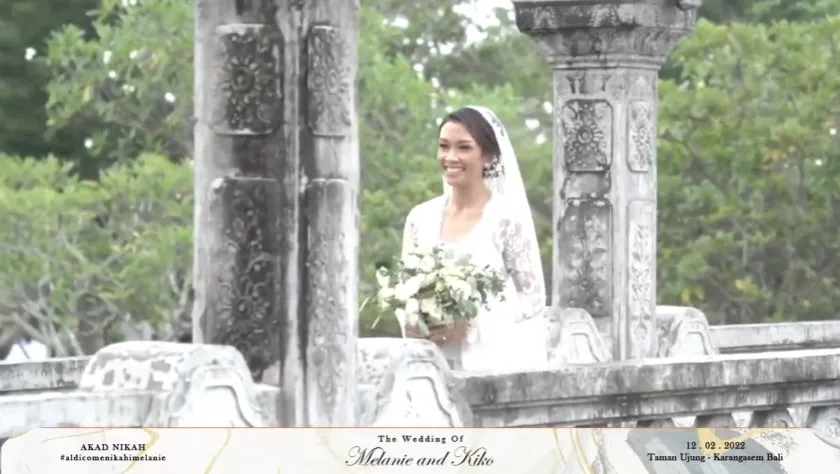 momen pernikahan Melanie Putria di Bali © berbagai sumber momen pernikahan Melanie Putria di Bali © berbagai sumber
