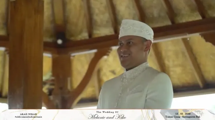 momen pernikahan Melanie Putria di Bali © berbagai sumber momen pernikahan Melanie Putria di Bali © berbagai sumber
