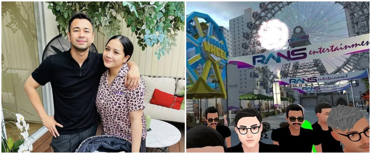 6 Penampakan RansVerse, dunia Metaverse yang digarap Raffi Ahmad