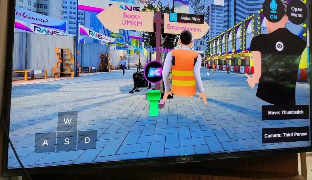 RansVerse, metaverse Raffi Ahmad © Instagram RansVerse, metaverse Raffi Ahmad © Instagram