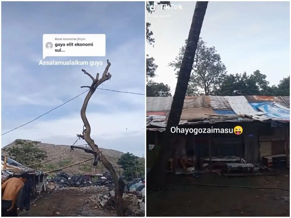 rumah gubuk kamar estetik © TikTok