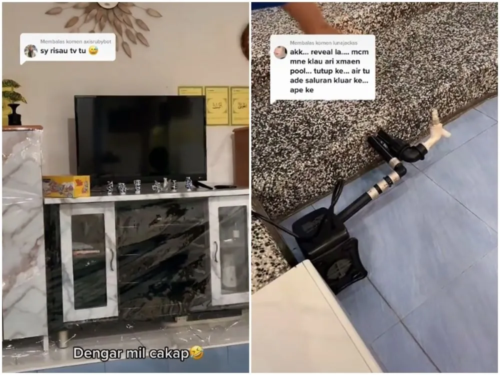 kolam renang dalam rumah © TikTok kolam renang dalam rumah © TikTok