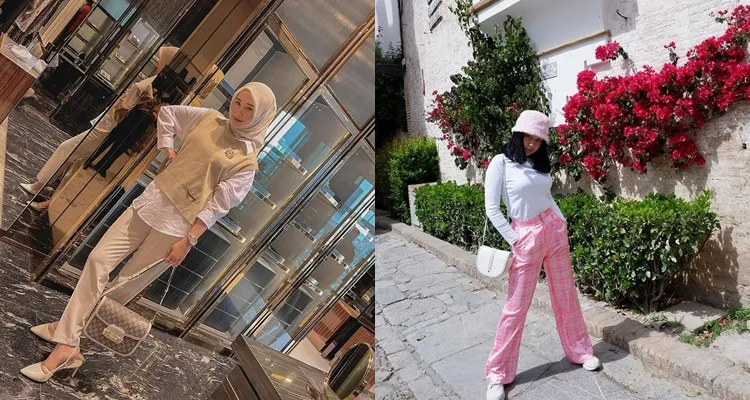 beda gaya Marissya Icha & Rebecca Klopper © berbagai sumber