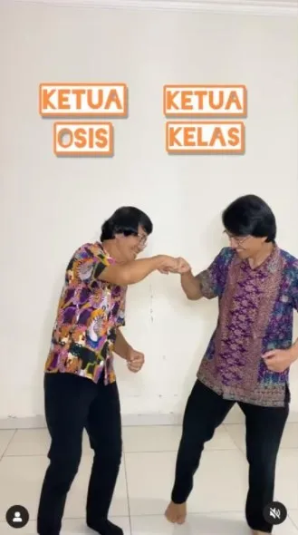 Potret kebersamaan Kak Seto dan kembaran © Instagram