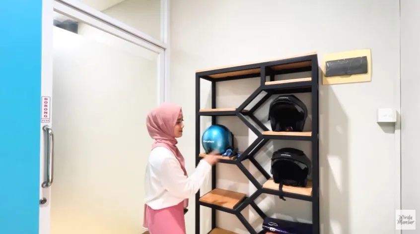 potret kantor baru Wirda Mansur © YouTube potret kantor baru Wirda Mansur © YouTube