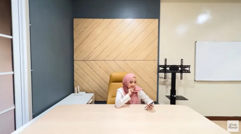 potret kantor baru Wirda Mansur © YouTube potret kantor baru Wirda Mansur © YouTube