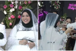 11 Momen akikah Ameena anak pertama Aurel, Atta potong kambing 222 kg