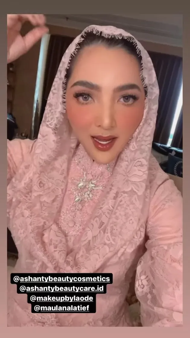 ashanty di akikah ameena © Instagram
