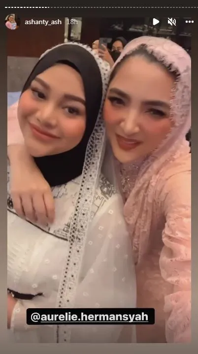 ashanty di akikah ameena © Instagram