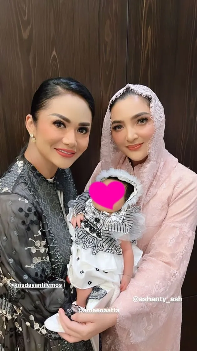 ashanty di akikah ameena © Instagram