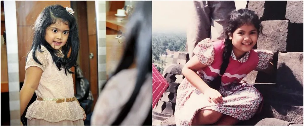 potret masa kecil almira dan annisa pohan © instagram potret masa kecil almira dan annisa pohan © instagram