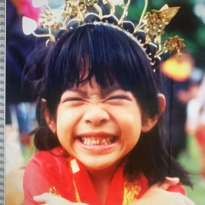 Potret masa kecil Dian Sastrowardoyo © Instagram Potret masa kecil Dian Sastrowardoyo © Instagram