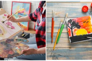 Seni rupa adalah bentuk kreativitas artistik, ini unsur dan jenisnya