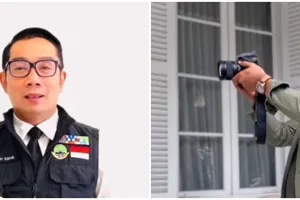 11 Momen Ridwan Kamil jadi fotografer prewedding dadakan, tuai pujian