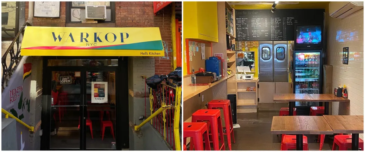 9 Penampakan warkop di New York, mi instan jadi menu utama