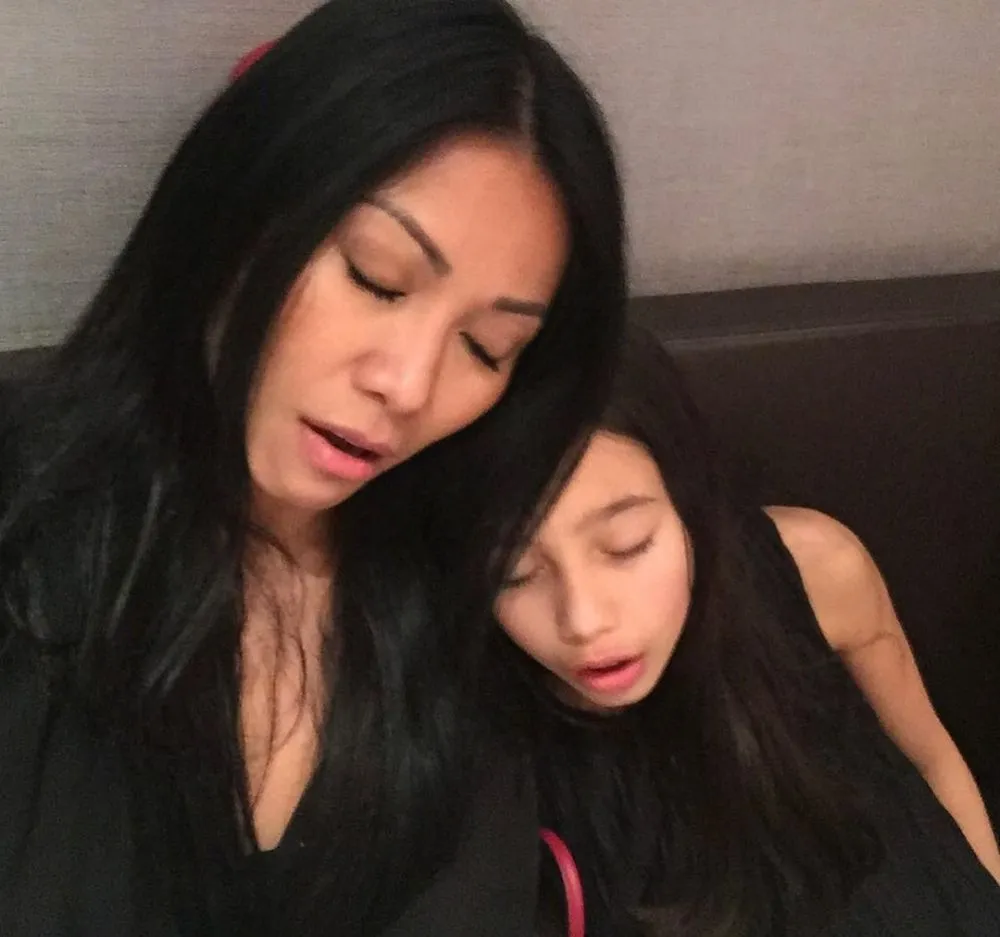 potret kebersamaan anggun dan putrinya © instagram potret kebersamaan anggun dan putrinya © instagram