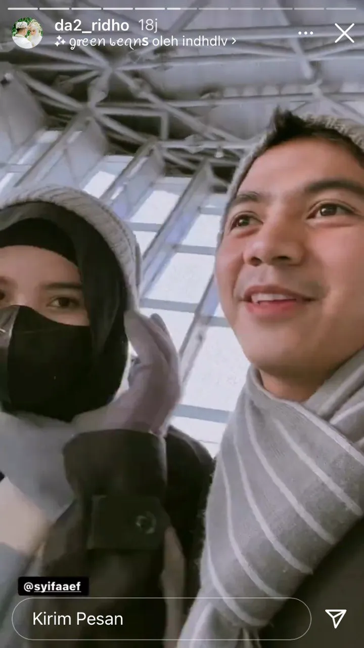 potret Ridho DA dan istri honeymoon ke Turki © berbagai sumber