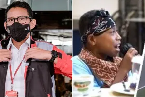 Aksinya keren, bocah NTT tiru komentator MotoGP diundang Sandiaga Uno