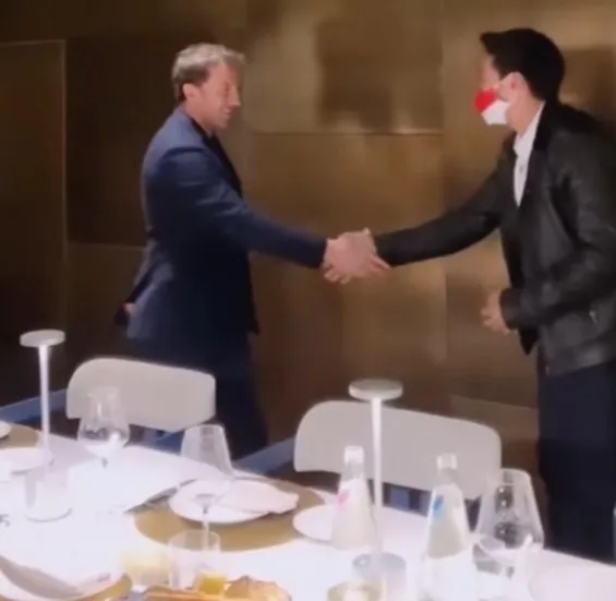 Momen Caesar Hito bertemu Alessandro Del Piero © Instagram