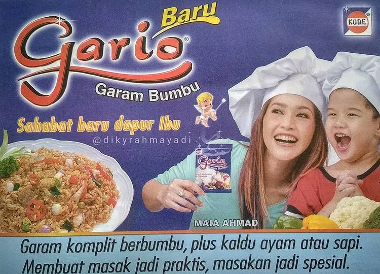 aktris jadi model iklan penyedap rasa © berbagai sumber