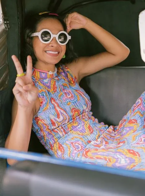 Potret Andien di tempat nyentrik © Instagram