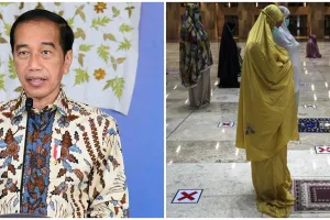 Jokowi perbolehkan tarawih dan mudik, syarat vaksin 2 kali dan booster