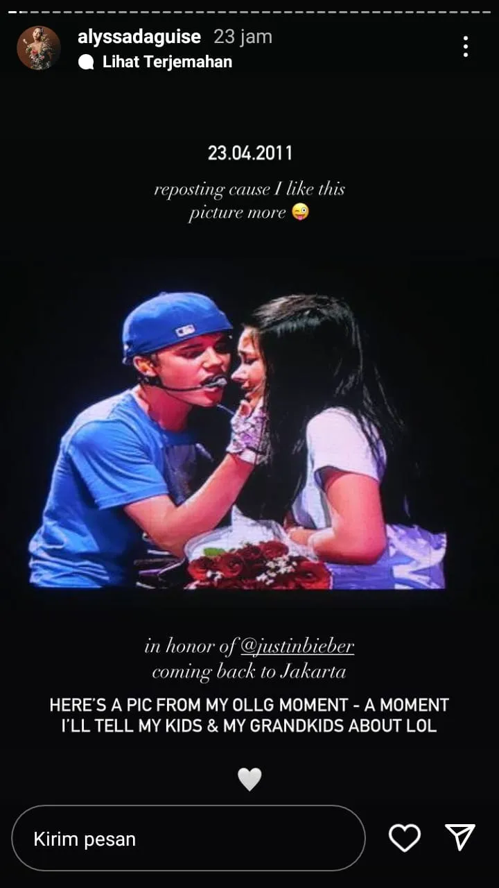 Kenangan Alyssa Daguise © Instagram Kenangan Alyssa Daguise © Instagram