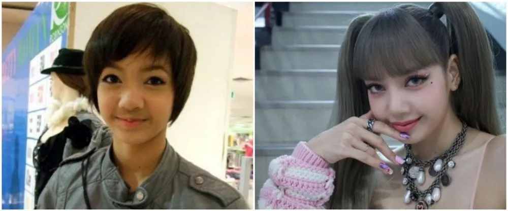 Potret dulu dan kini Lisa Blackpink © berbagai sumber Potret dulu dan kini Lisa Blackpink © berbagai sumber