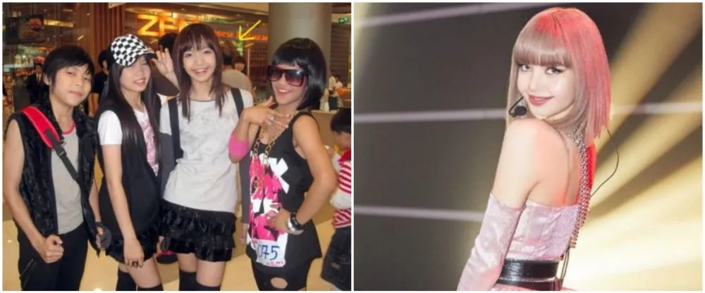 Potret dulu dan kini Lisa Blackpink © berbagai sumber Potret dulu dan kini Lisa Blackpink © berbagai sumber