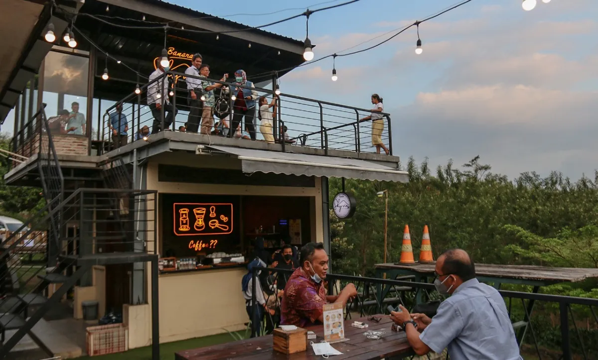 7 Cara menikmati panorama sekitar Rawa Pening di Kampoeng Kopi Banaran