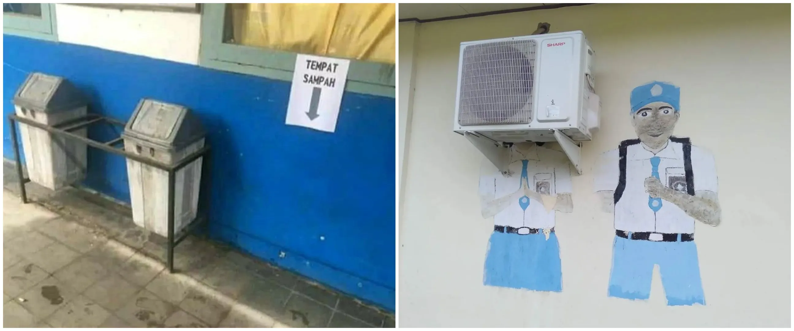 13 Potret lucu benda salah tempat, pasti kamu sering lihat