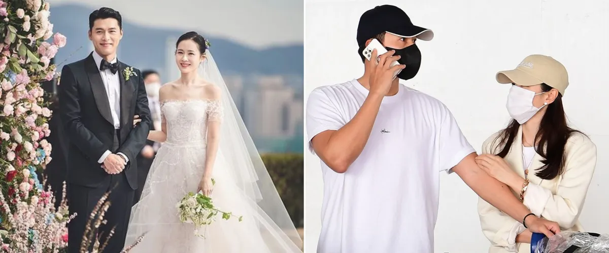 Honeymoon tanpa pengawal, 9 potret Hyun Bin & Son Ye-jin di bandara LA