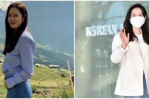 8 Gaya airport fashion ala Son Ye-jin, simpel tapi modis