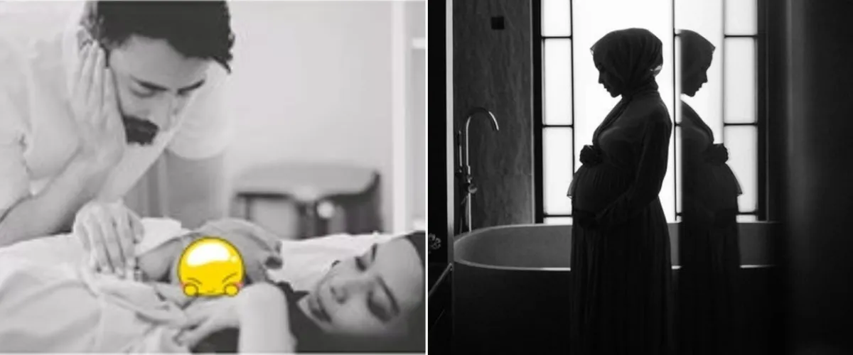 11 Momen Hamidah Rachmayanti lahiran, kontraksi saat maternity shoot