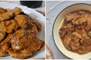 11 Resep rendang tanpa santan, lezat, praktis, dan bumbunya nendang