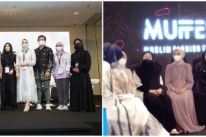 Tampil di Muffest+, Dina Mulyana hadirkan koleksi bernuansa kupu-kupu