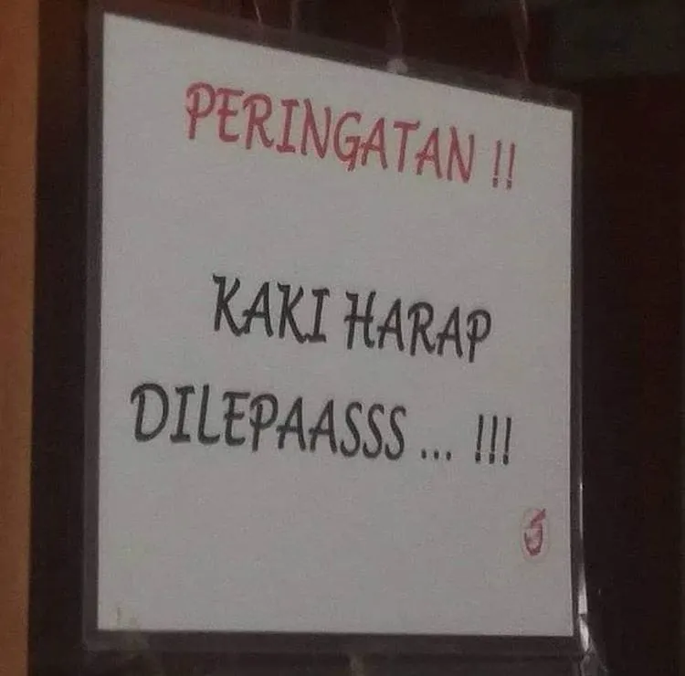 pengumuman kalimatnya kurang bikin mikir keras © berbagai sumber