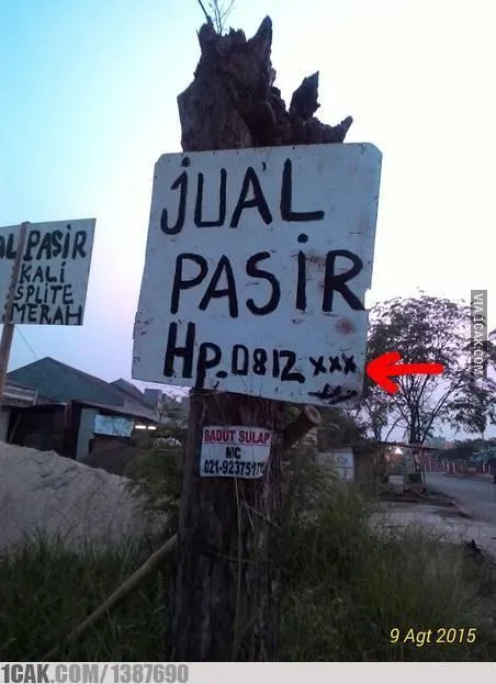 pengumuman kalimatnya kurang bikin mikir keras © berbagai sumber