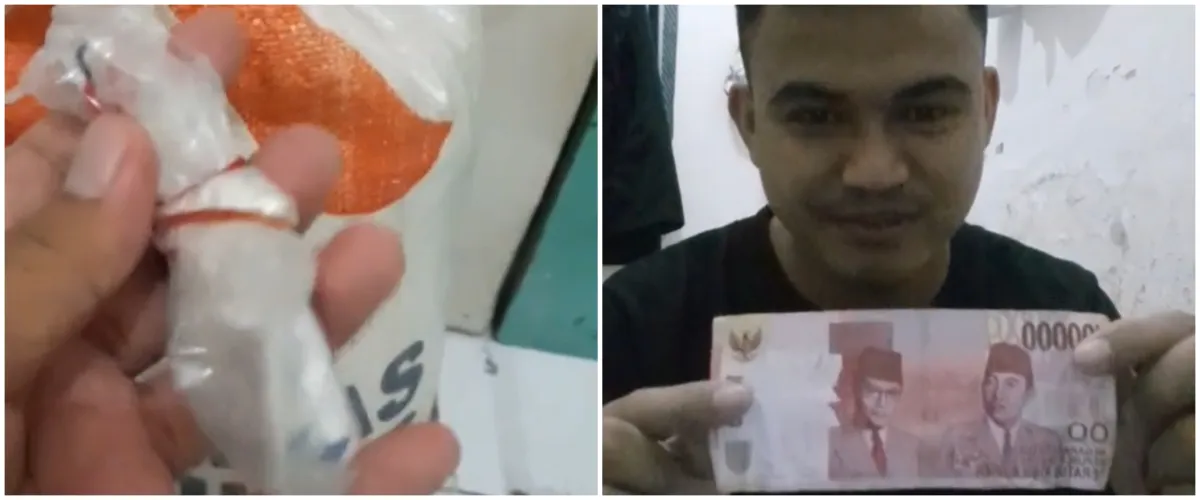 Kisah pria temukan uang di dalam karung beras, alasannya bikin haru