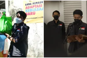 Bergerak untuk kemanusiaan, ini 9 potret Eril saat jadi relawan