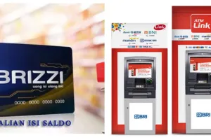 7 Cara top up saldo Brizzi lewat ATM, nggak ribet