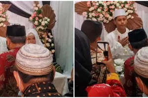 Pernikahan mengharukan pasangan tunarungu dan tunawicara