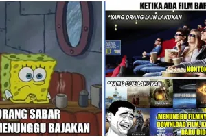11 Meme lucu tipe-tipe orang saat film baru rilis di bioskop