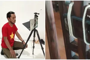 11 Aksi nggak biasa take video ala warganet ini caranya out of the box