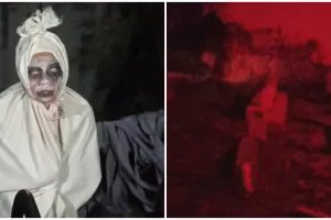 Sensasi uji nyali di drive thru rumah hantu terbesar di Indonesia