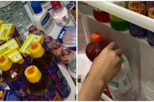 6 Cara simpel menata kulkas ala anak kosan agar rapi bak minimarket